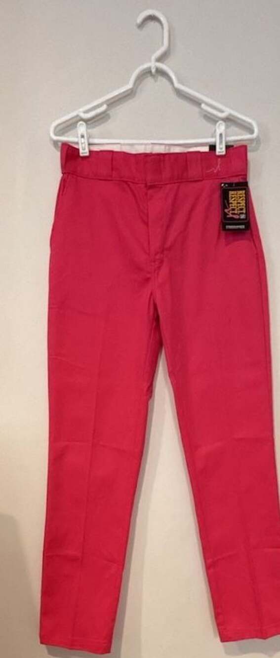 Dickies 874 Original Fit Size 4R Pink Work Pants